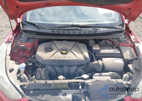 2016 Hyundai Elantra Limited z USA, uszkodzony, nr VIN KMHDH4AE1GU557624